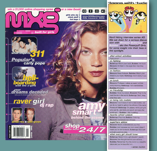 MXG Magazine Powerpuff Girls